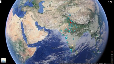 google earth map timeline.